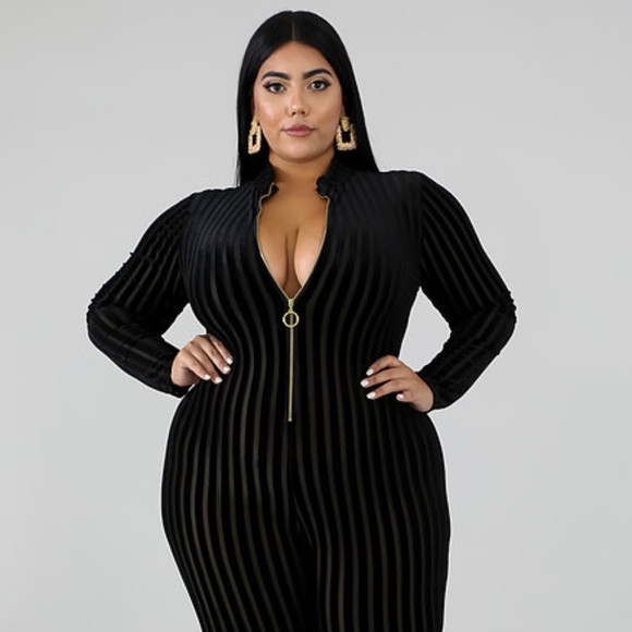 Plus Size Jumpsuit - Picture 1 of 3